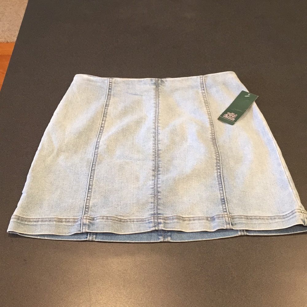 Denim skirt